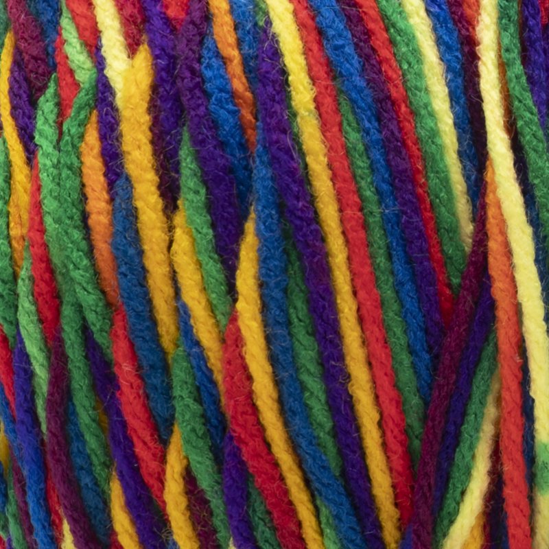 Red Heart Super Saver Jumbo Acrylic Yarn - Mexicana, 10oz, 482 Yards