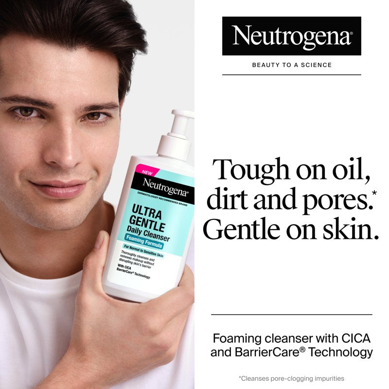 Ultra Gentle Foaming Facial Cleanser for Sensitive Skin - 12 fl. oz