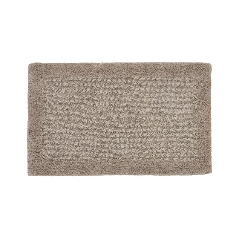 Better Trends 21x34 Inch Beige Reversible Cotton Bathroom Rug - Water Absorbent