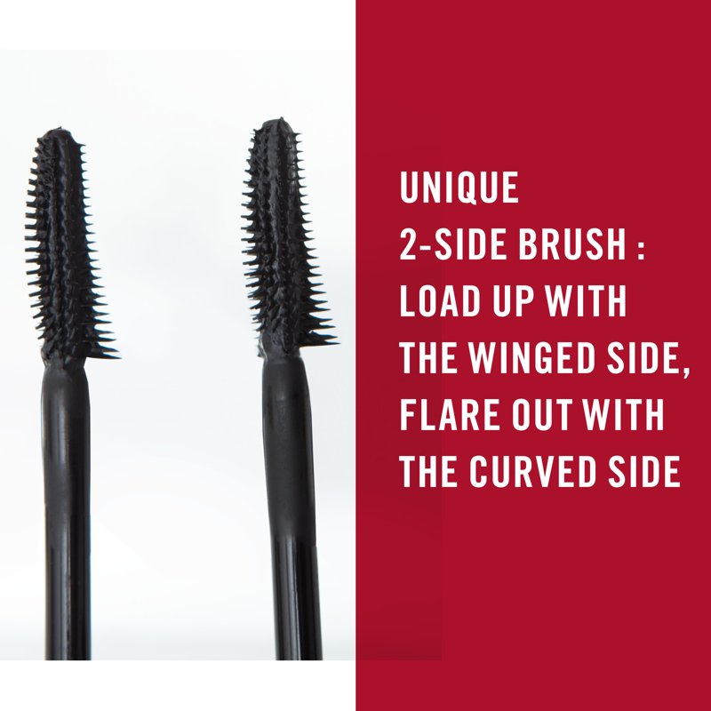 Wow Wings Volumizing Mascara - Long-Lasting Flake-Proof Lash Makeup