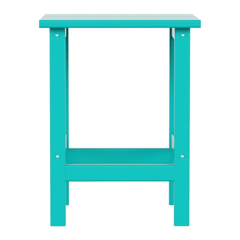 All Weather Outdoor Patio Side Table - Multiple Colors Available