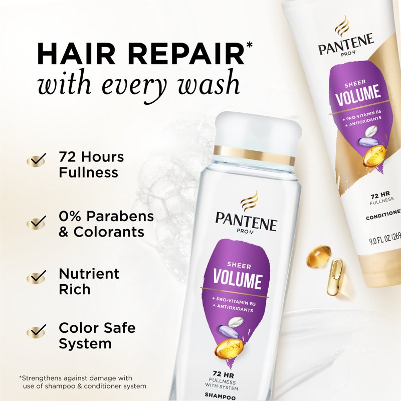Volume Shampoo and Conditioner Set - 10.4 fl oz & 9.0 fl oz
