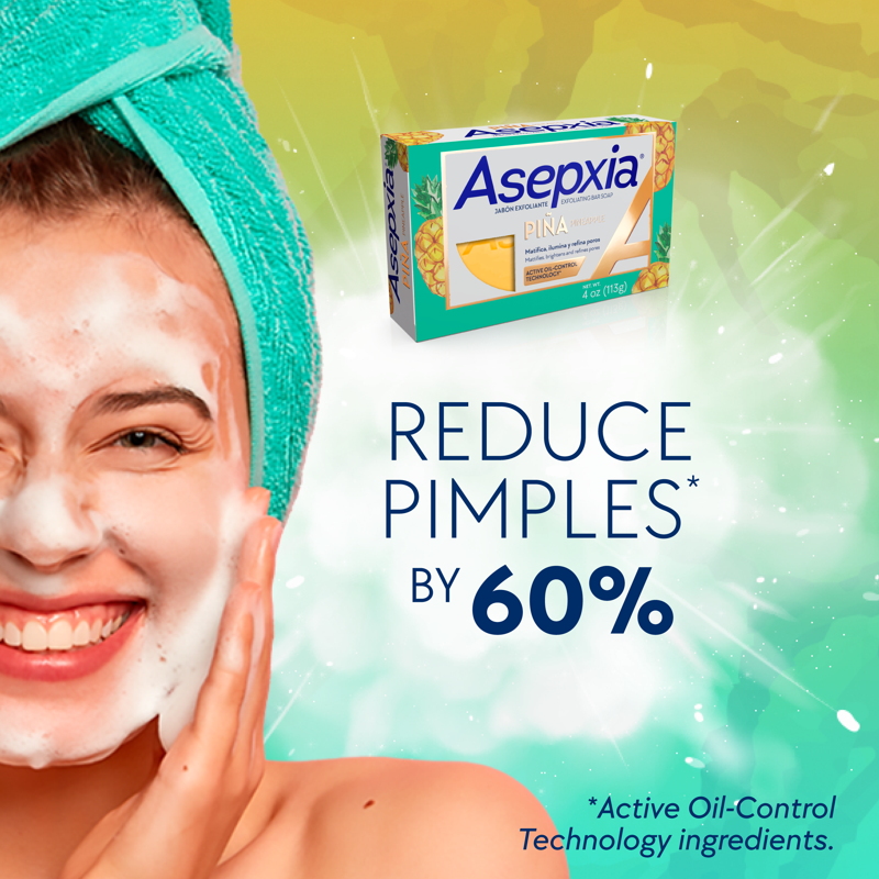 Exfoliating Pineapple Bar Soap for Oily Skin - Natural Enzyme Cleanser