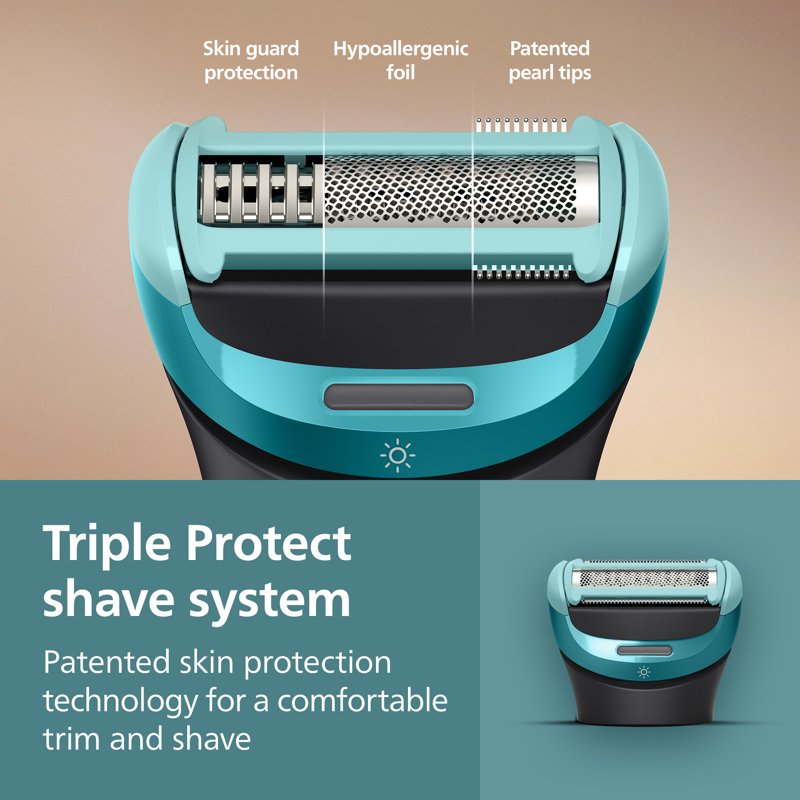 Body Groomer 9000 Series - Men's Hair Trimmer & Intimate Shaver