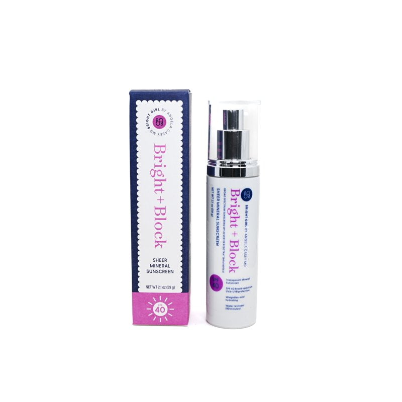 Sheer SPF 40 Mineral Facial Sunscreen for Teen Skin - 2.1 oz