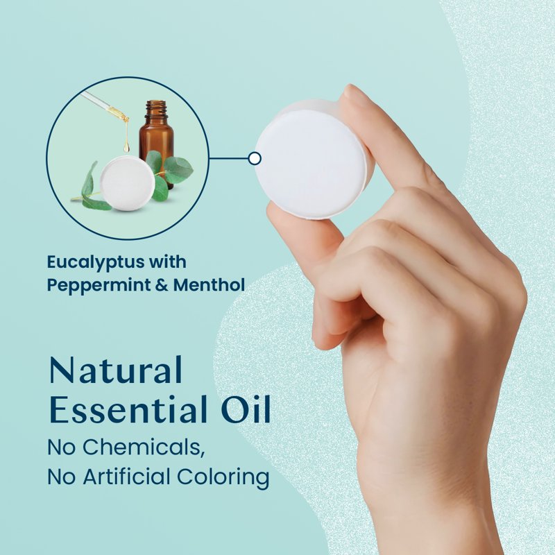 Aromatherapy Shower Steamers - Eucalyptus & Mint, Citrus, Lavender (3 Count)