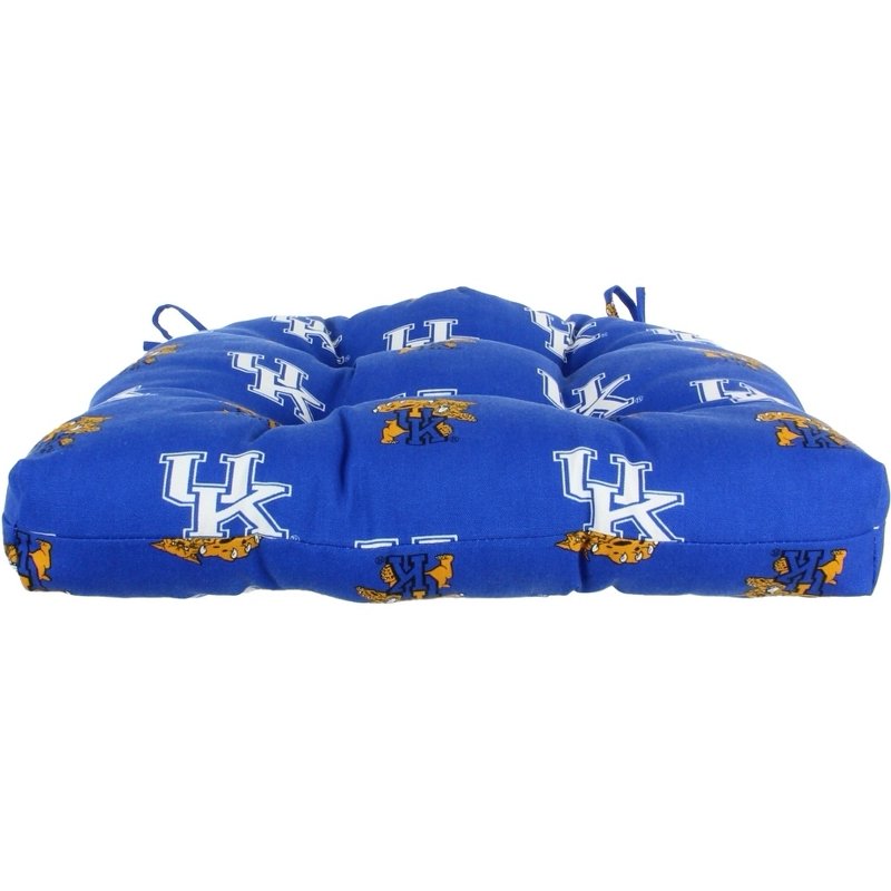 Kentucky Wildcats Patio Seat Cushion 20" x 20" x 3" - Blue
