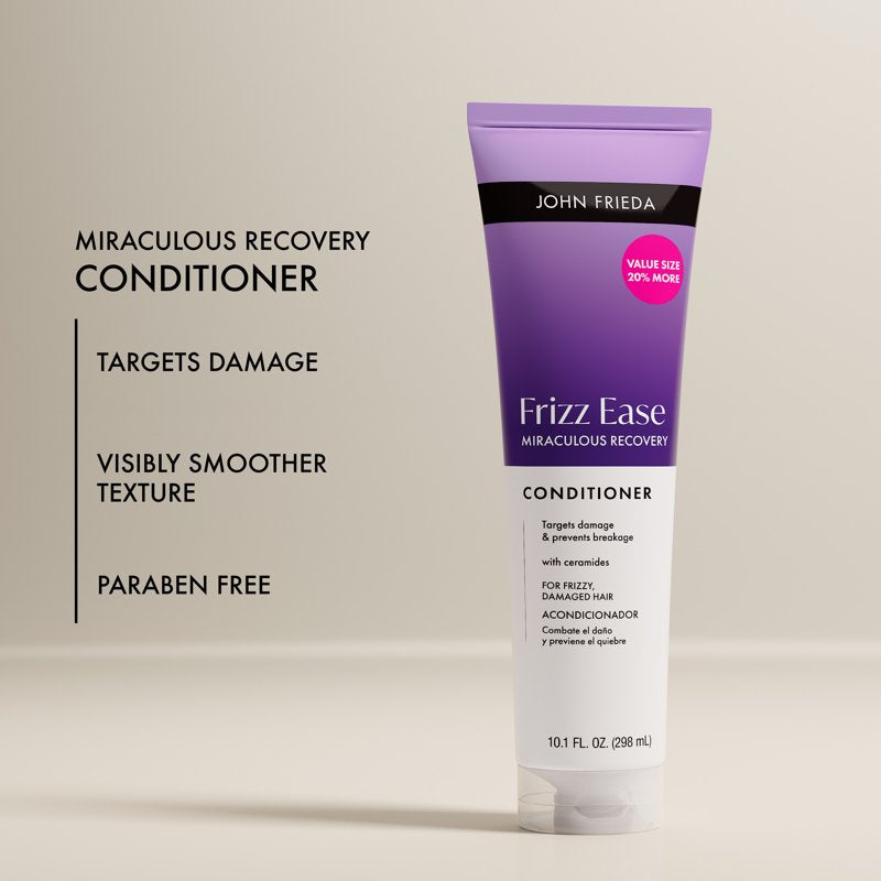 Miraculous Recovery Conditioner for Frizzy Hair, Smoothing Anti-Frizz Care