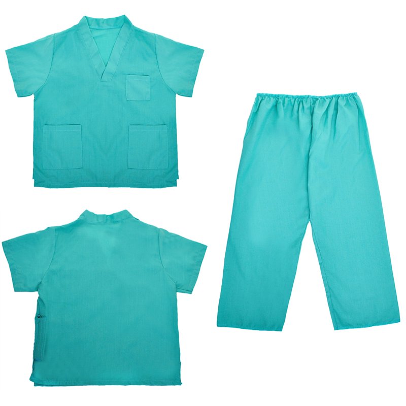 Kids Surgeon Role Play Costume Set - Halloween Dress Up, S