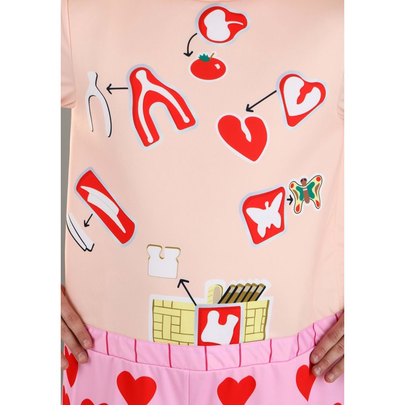 Men's Operation Game Costume XL - Fun Halloween Dress Up