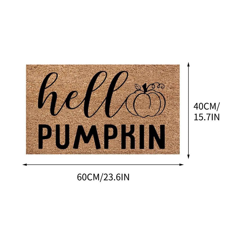 Stay Spooky Halloween Doormat M - Indoor Outdoor Skeleton Sign Fall Entrance Rug