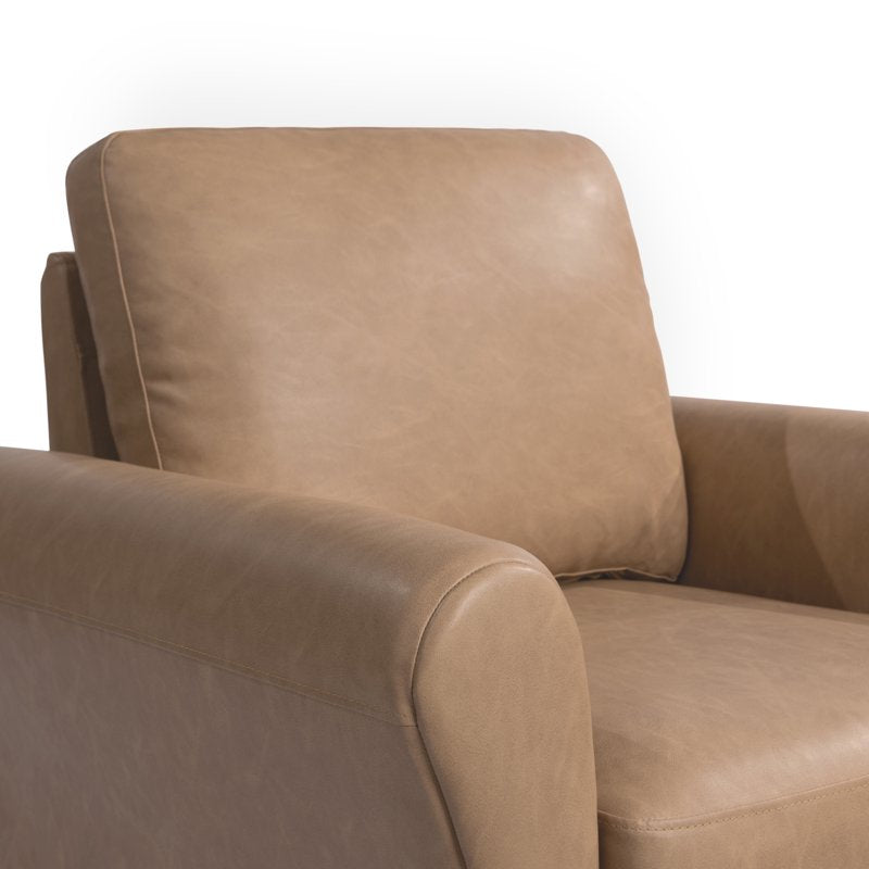 Alexa Club Chair with Rolled Arms - Multiple Colors Available