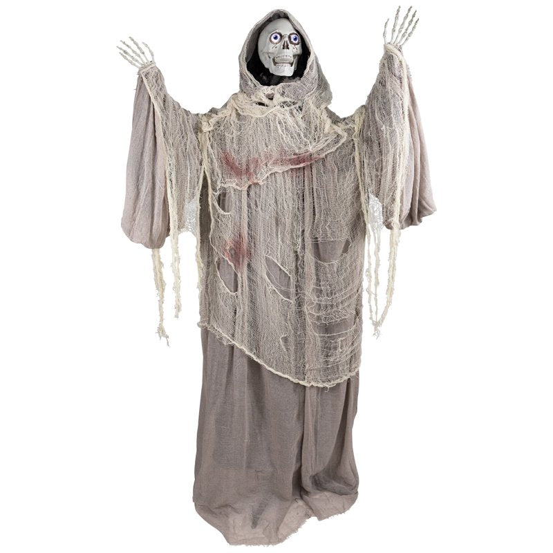 Lighted Animated Halloween Master of Death Decoration - 65 Inches