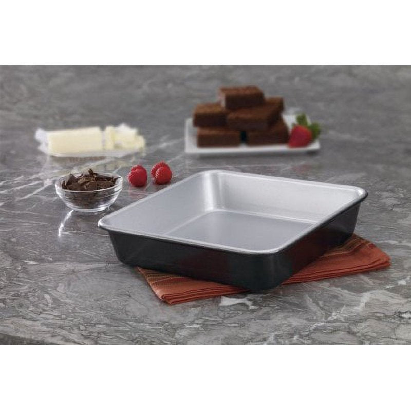9" Non-Stick Square Cake Pan - Heavy Gauge Bakeware