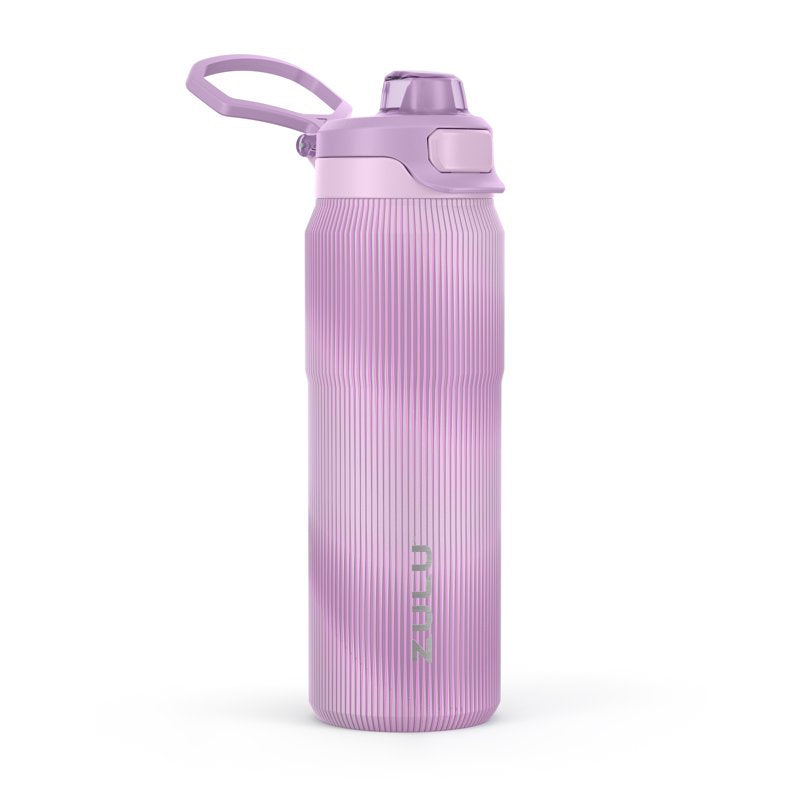 24oz Stainless Steel Water Bottle with Quick Fill™ Lid - Purple, Rhythm