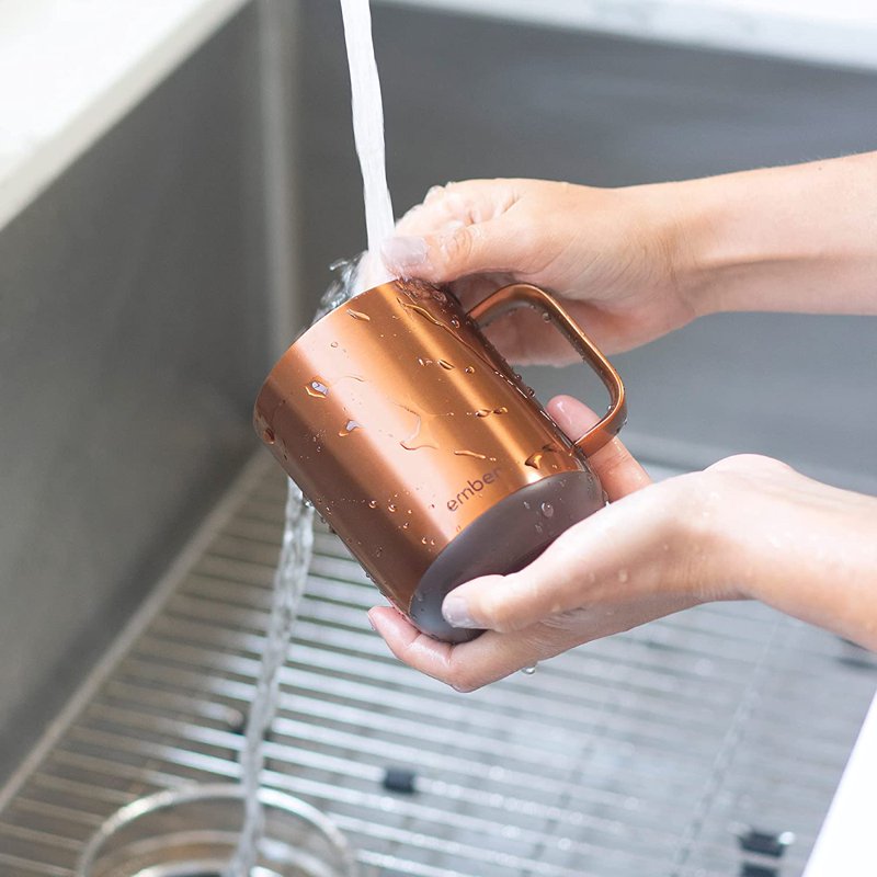Temperature Control Smart Mug 2 - 10 oz Copper, App Controlled