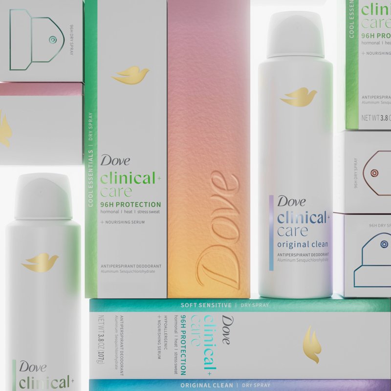 Clinical Strength Antiperspirant Dry Spray for Sensitive Skin, 3.8 oz