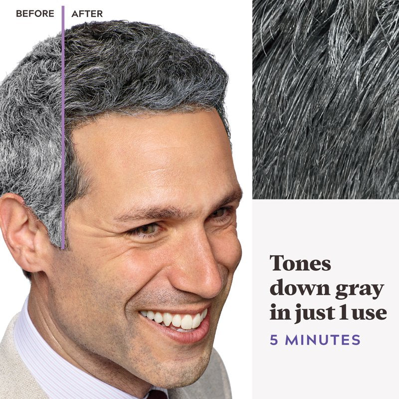 Men's Gray Hair Blending Color - Ammonia-Free Comb-In Formula (Pack of 3)