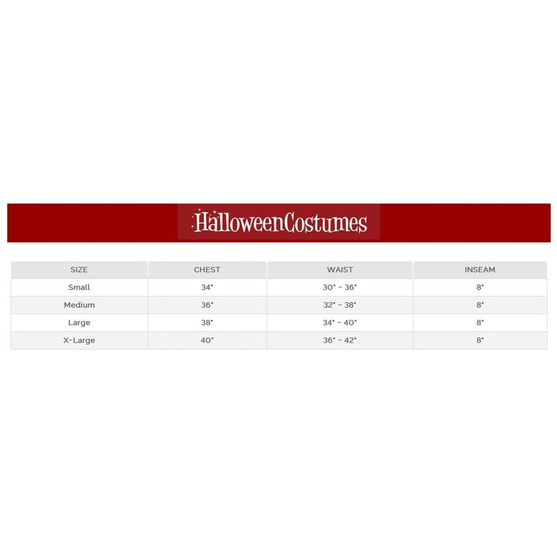 Men's Football Touchdown Costume - Black and White XL