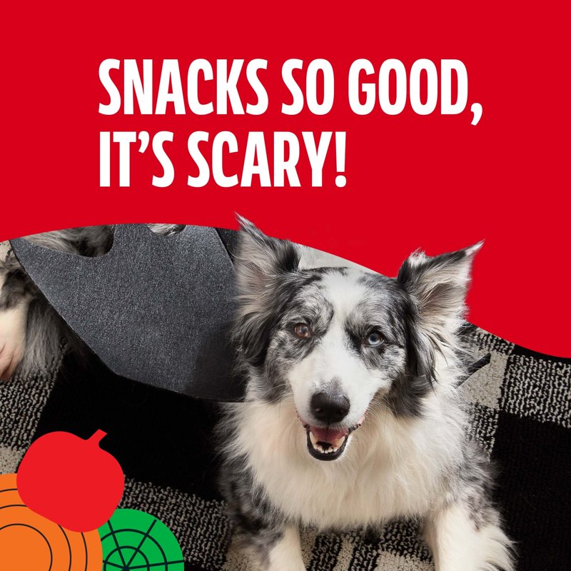 Halloween Dog Treats - Milk-Bone MaroSnacks with Bone Marrow in Spooky Colors