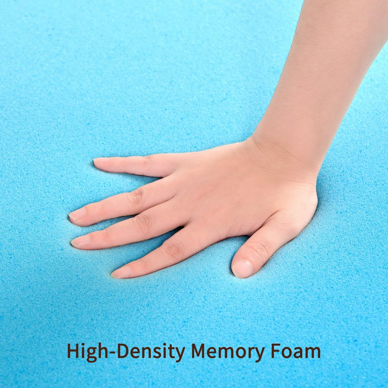 California King Memory Foam Mattress Topper - 2 Inch Gel Medium Soft Bed Pad