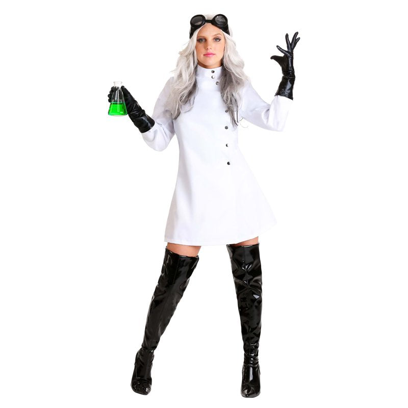 Women's Plus Size Mad Scientist Costume 2X - Halloween Fancy Dress