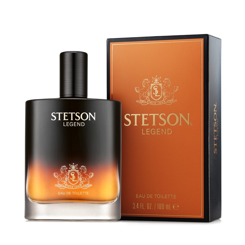 Stetson Legend Eau de Toilette for Men - Bold Cologne, 3.4 fl oz