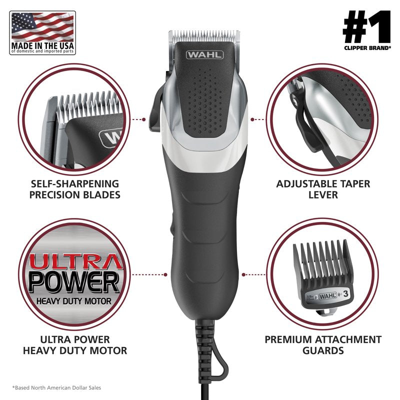 Pro-Series Elite Hair Clipper Kit for Men, Women & Children