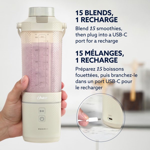 GoMAX Portable Blender - Oat Milk Smoothie Maker