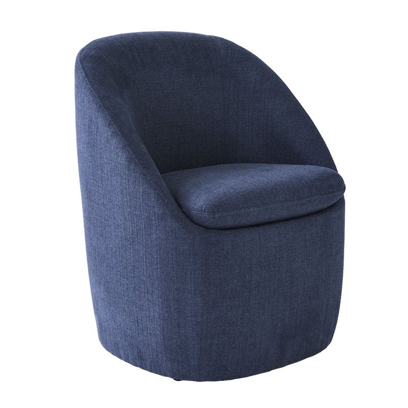 Mira Everywhere Dining Arm Chair - Blue Upholstered