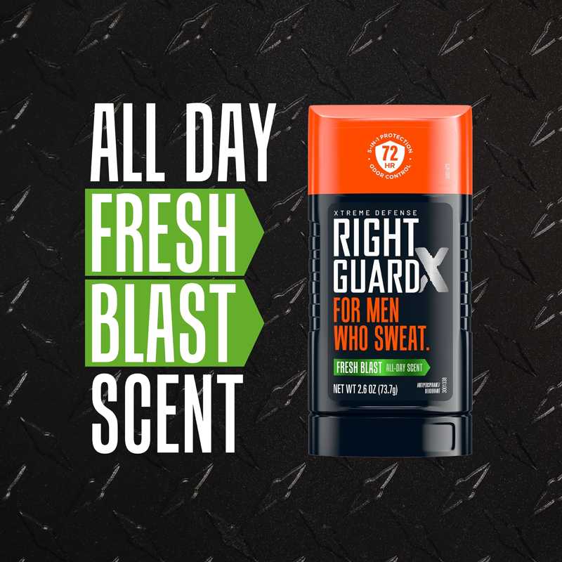 Xtreme Defense Antiperspirant & Deodorant for Men - Fresh Blast, 2.6 oz