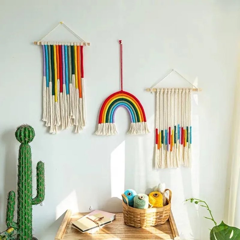Light Blue Macrame Cord 3mm, 110 Yards Natural Cotton Rope for DIY Crafts, Wall Hangings & Plant Holders - Variation of THIS listing