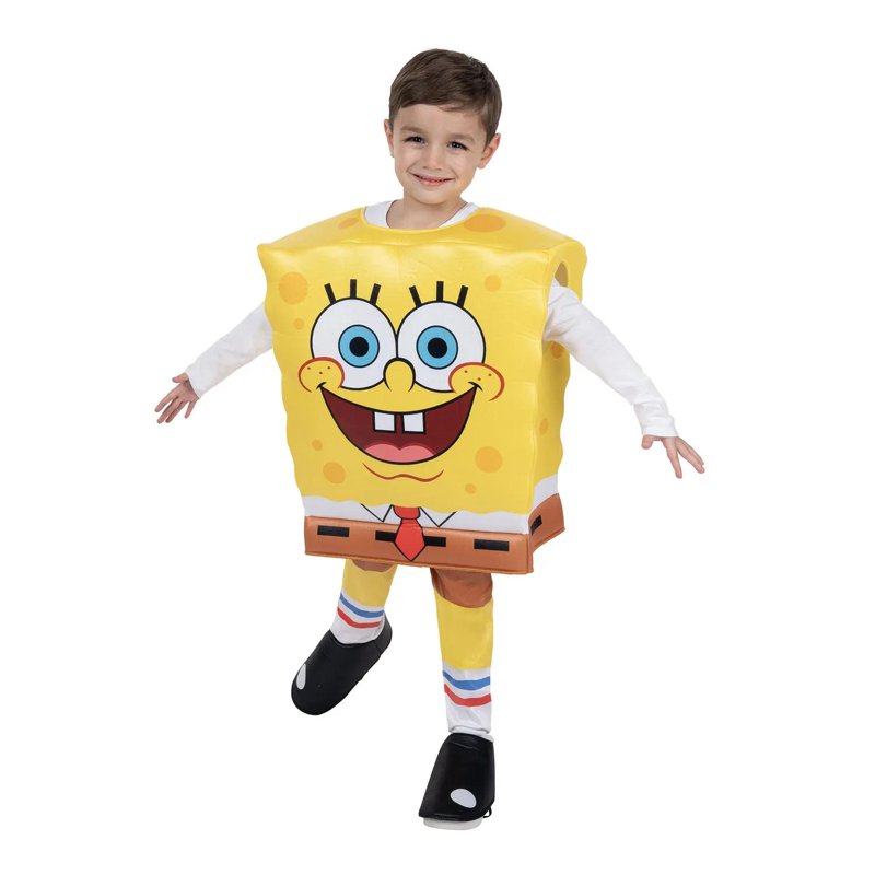 Toddler Halloween Costume Set - SpongeBob SquarePants 2-Piece Dress-Up Costume for Boys