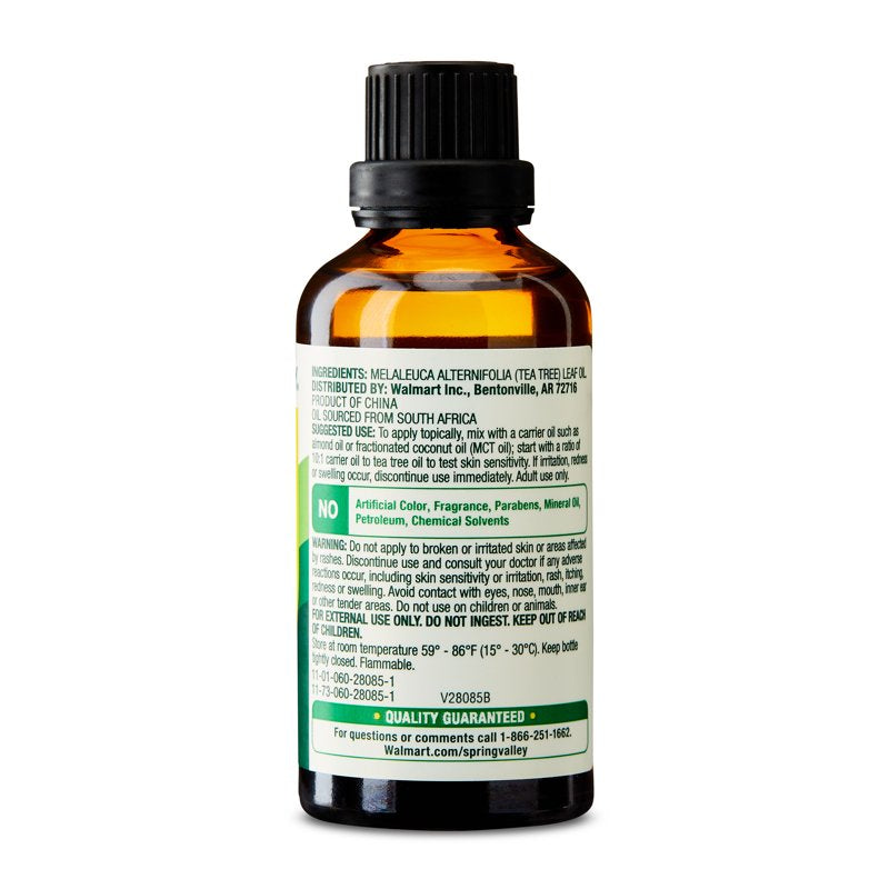 Pure Tea Tree Oil for Skin Health - 2 fl oz