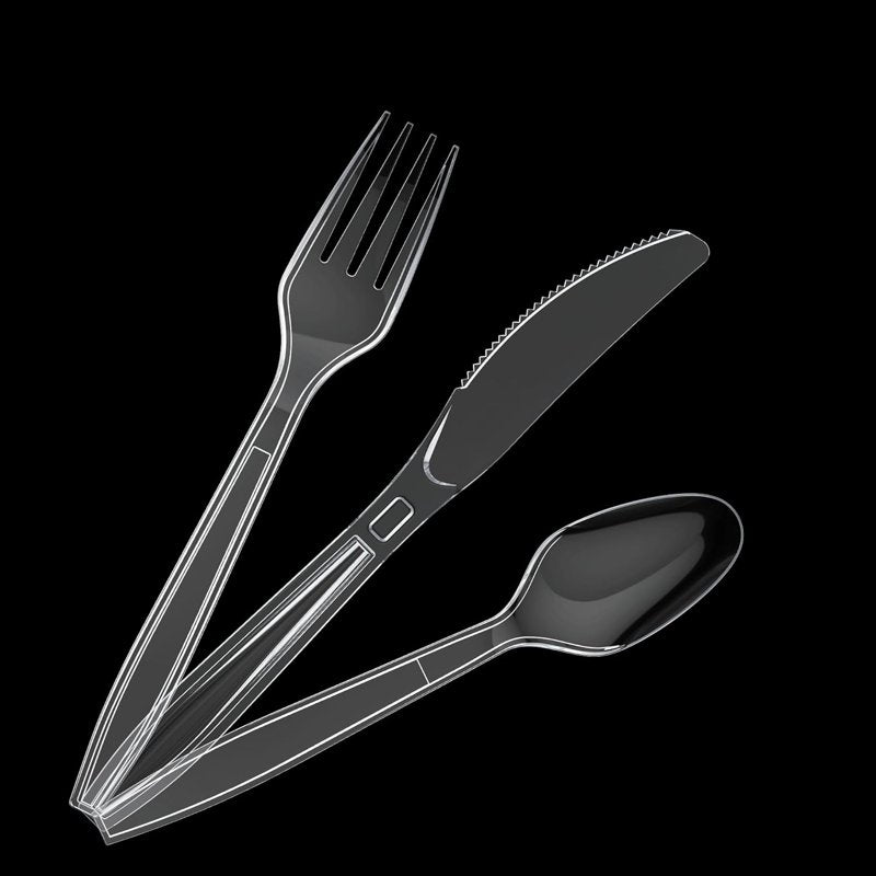 Heavy-Duty Disposable Cutlery Set - 360 Pieces, BPA-Free