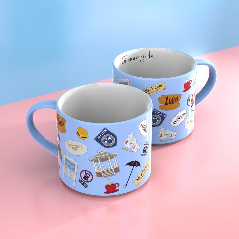 Ceramic Coffee Mug - 15oz Gilmore Girls Design