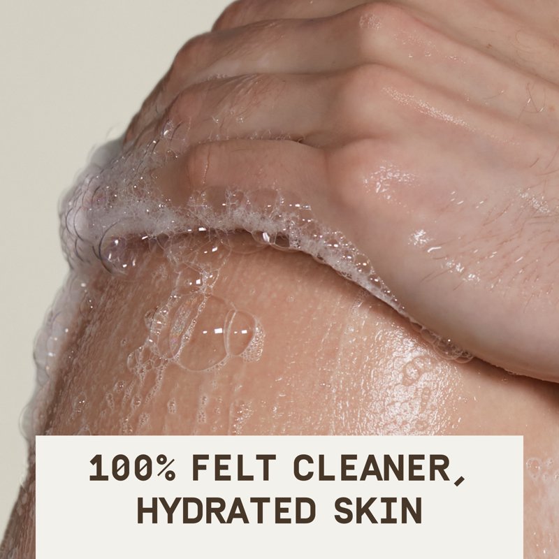 Men's Body Wash - Cedar Sport, Exfoliating & Hydrating, 28 oz