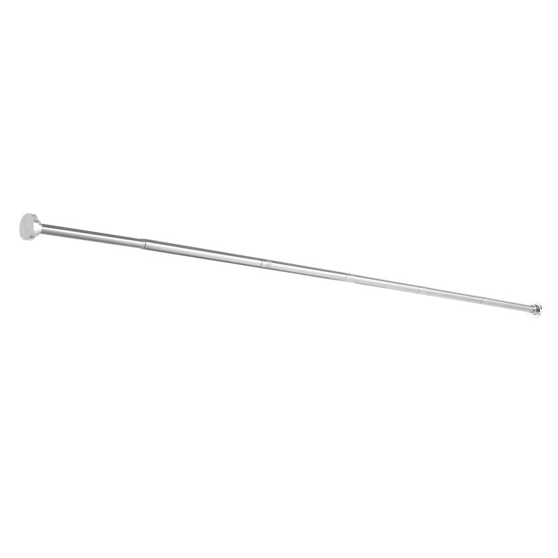 Adjustable Stainless Steel Shower Curtain Rod 28-76 Inches Rust-Resistant