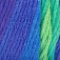 Red Heart Super Saver Worsted Acrylic Yarn - Parrot Stripe, 5oz/142g, 236yd - Variation of Parrot