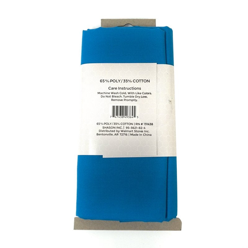 Poly Cotton Fabric 45 Inch Turquoise 2 Yards for Quilting & Craft Projects