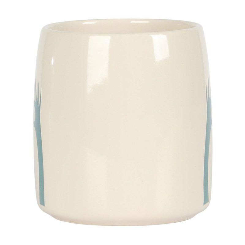 Ceramic Heart Hands Mug - Dishwasher & Microwave Safe