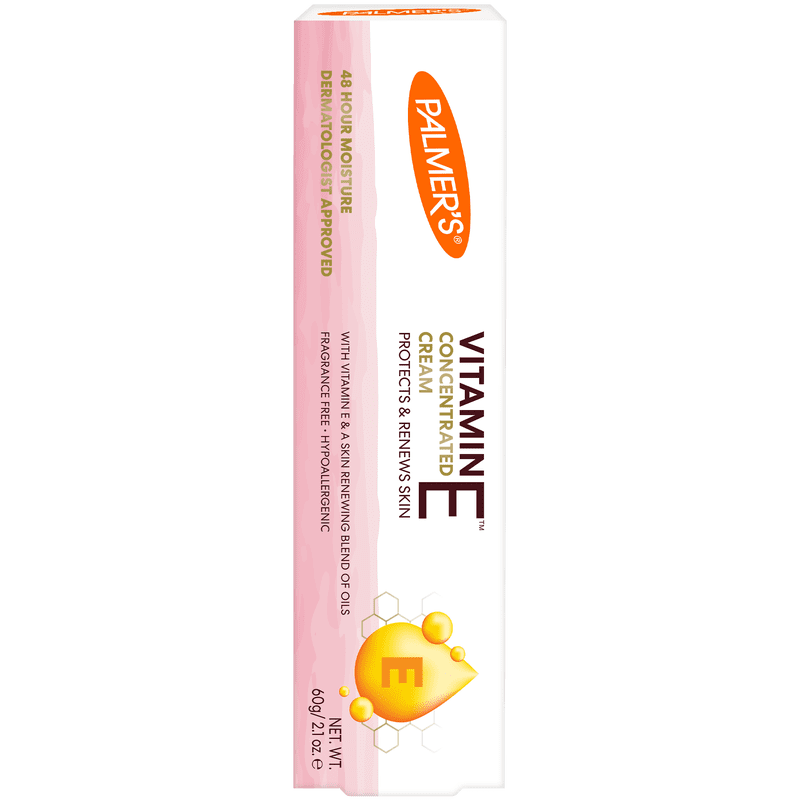 Natural Vitamin E Concentrated Cream for Dry Skin - Cocoa Butter Formula