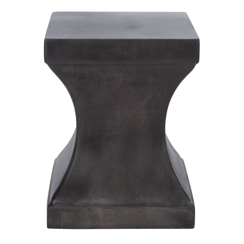 Curby Concrete Accent Stool - Modern Outdoor Furniture