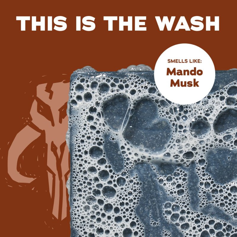 Natural Bar Soap for Men - Beskar-Inspired, 5 Oz