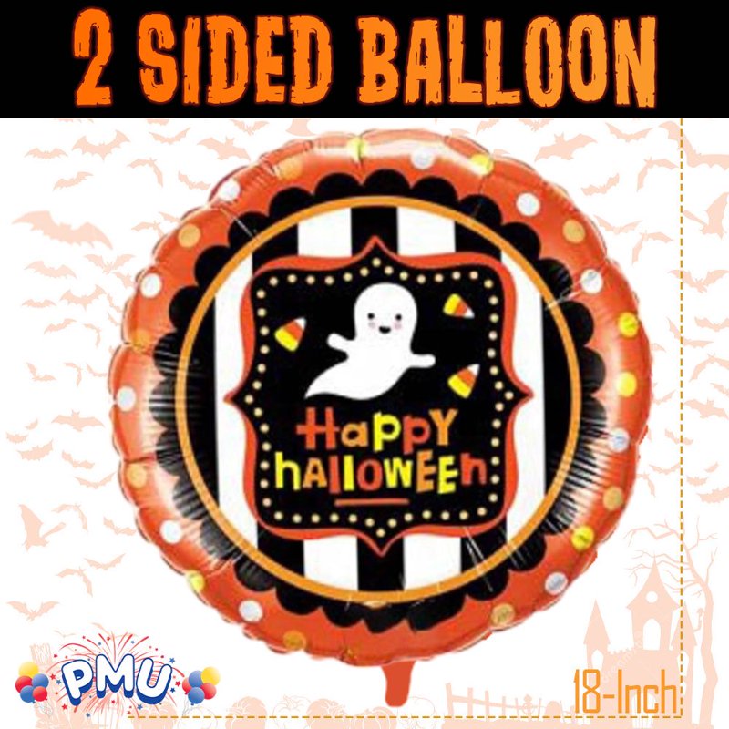 Halloween Mylar Balloon Bouquet Set - 100 Assorted 18 Inch Foil Balloons with Variation of Bouquet Balloon Assortment 4, 100