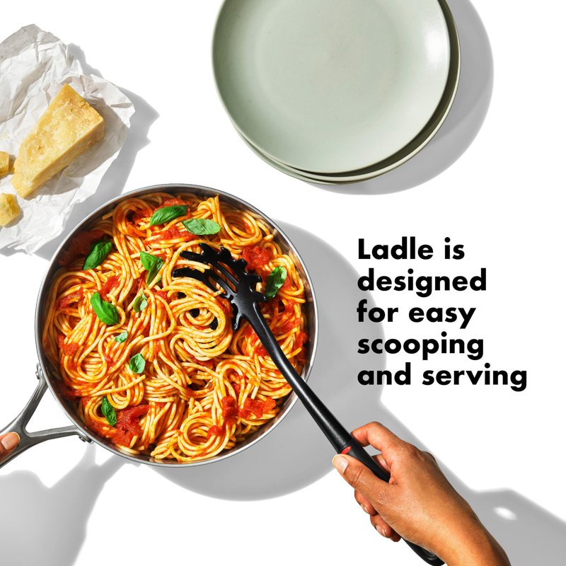 Nylon Spaghetti Server - Heat Resistant, Non-Stick Safe