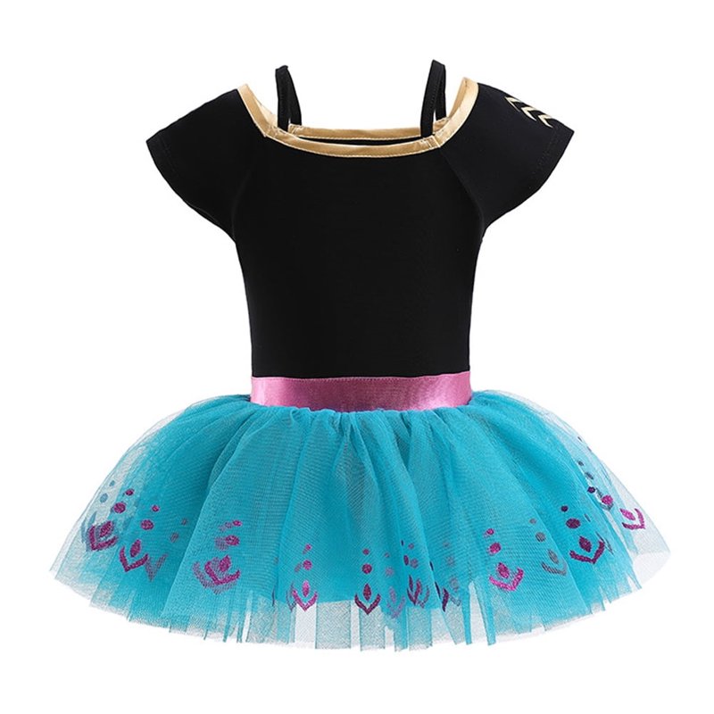 Infant Baby Girls Princess Dress Up Romper with Headband - Straped 9-12 Months
