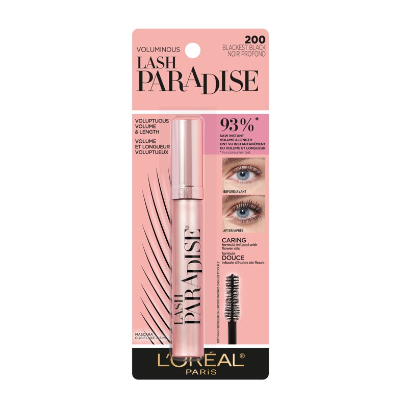 Volumizing Washable Mascara for Lash Length and Density