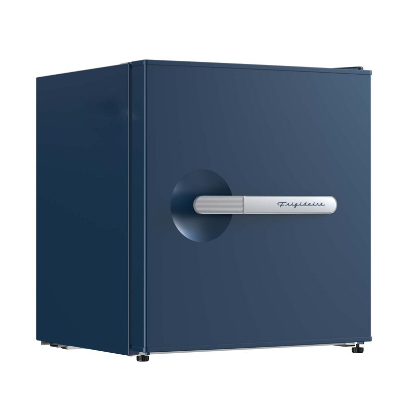 Retro Compact Refrigerator - 1.6 Cu. Ft. Mini Fridge with Chiller - Blue
