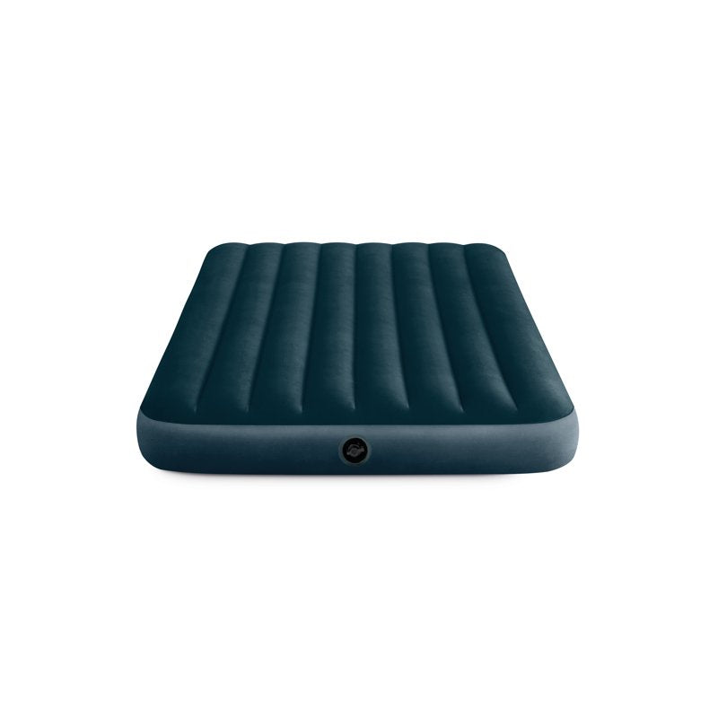 Full Green Dura-Beam Air Mattress - 10-Inch Standard Support, Portable Bed